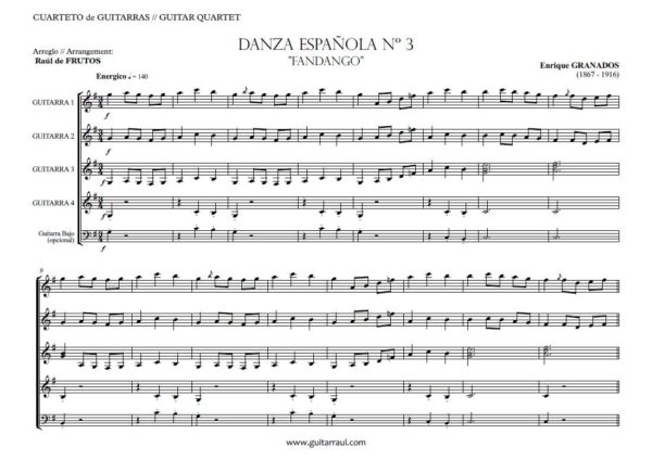 Danza 3 "Fandango" (Granados) - Image 2