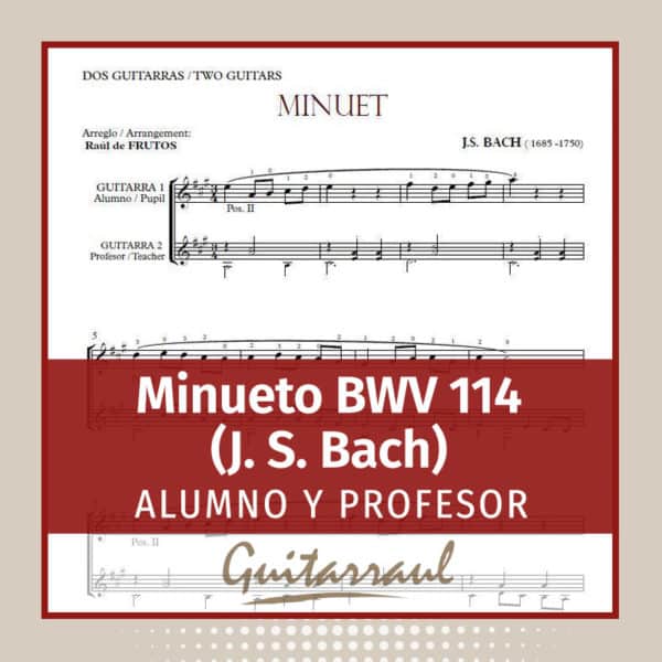 Minuet BWV 114 (J. S. Bach)  FREE