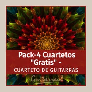 Pack - 4 Cuartetos de guitarra GRATIS