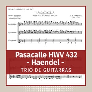 Passacaglia HWV 432 (Haendel)