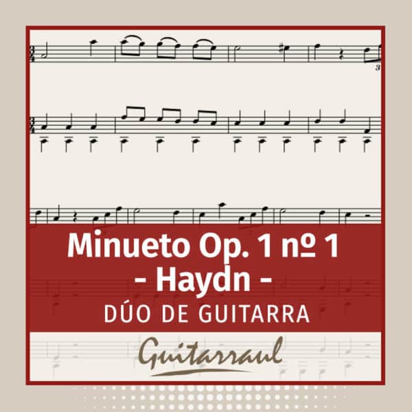 Minuet (Op. 1 n 1) Haydn