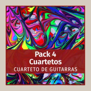 Pack - 4 guitar quartets