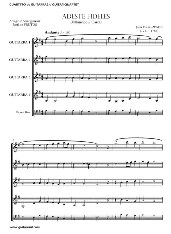 "O Come All Ye Faithful" 4 gts FREE - Image 2