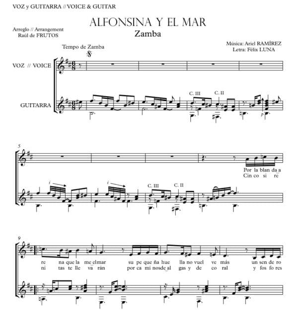 Alfonsina y el mar (Voz y Guitarra) - Imagen 2