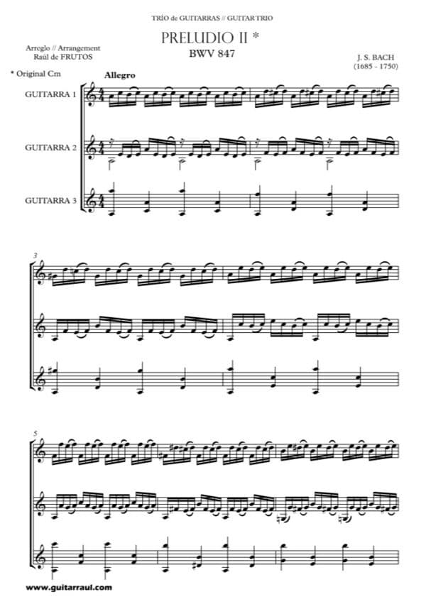 Prelude and Fugue II (J.S. Bach) - Image 2