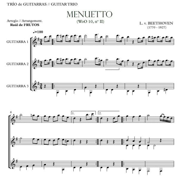 PACK - 3 Trios XIX Century - Image 3