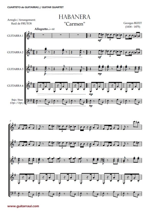 Habanera "Carmen" (Bizet) - Imagen 2