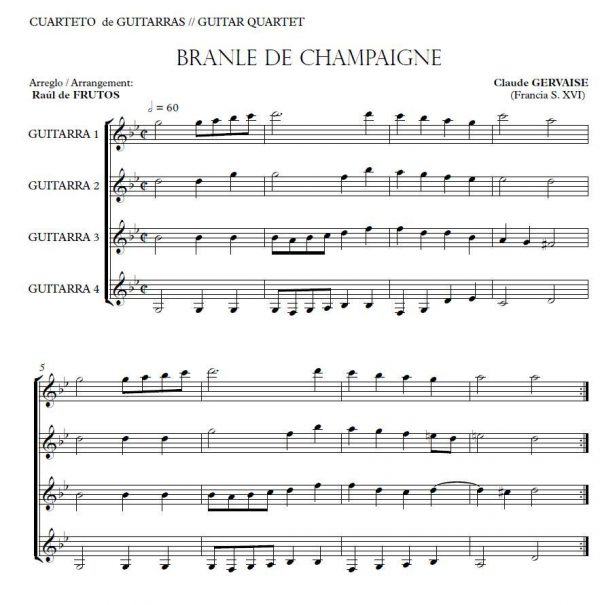 PACK - Tres Branles  (Gervaise) - Imagen 3
