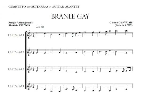 PACK - Tres Branles  (Gervaise) - Imagen 4