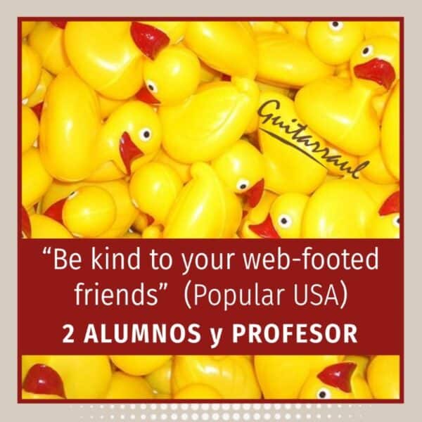 Be Kind to web-footed friends (USA)