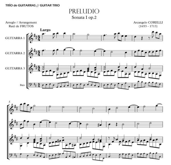 Sonata I op.2 (Corelli) TRIO - Image 2