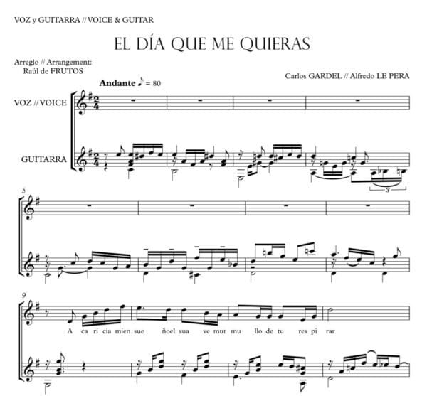 El día que me quieras (Voz y Guitarra) - Imagen 2