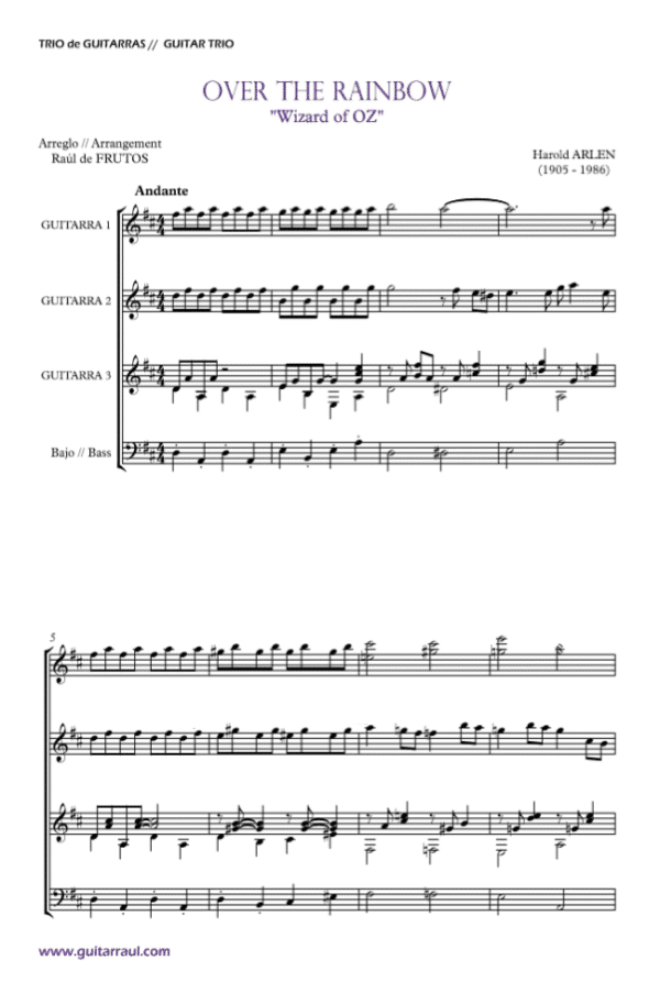 Over the rainbow (TRIO) - Image 2