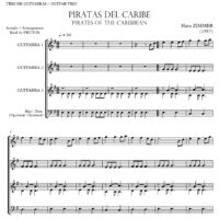 Pirates of the caribbean (Guitar Trio) - Guitarraul