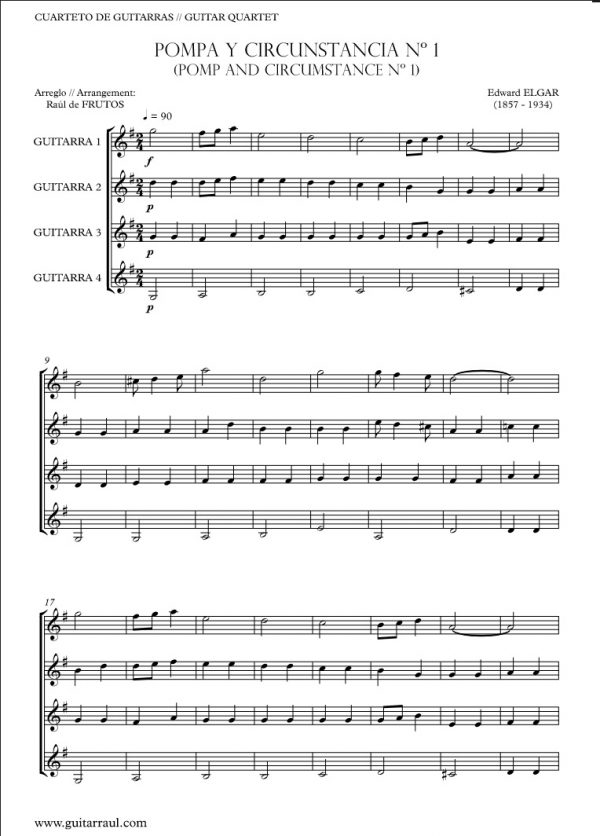 Pack - 4 guitar quartets - Image 3