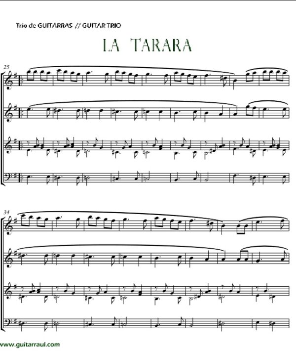 La tarara (España) TRIO - Imagen 2