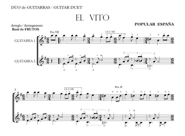 El Vito (Spain) - Guitar duo - Image 2