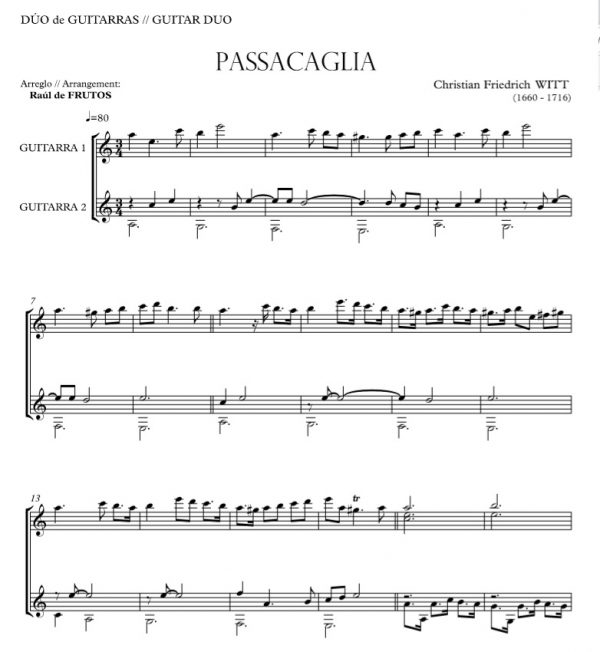 Passacaglia (Ch. F. Witt) - Image 2