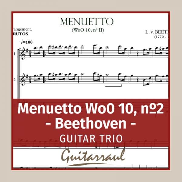 Menuetto Wo0 10, nº2 (Beethoven)