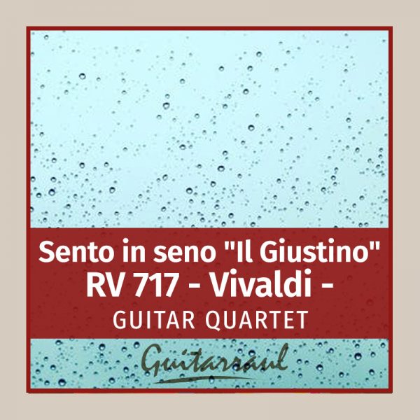 A rain of tears  RV 717 (Vivaldi) 4 gts