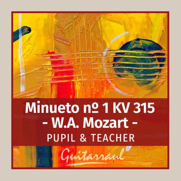 Minuet n 1 KV 315 (MOZART) DUO - FREE