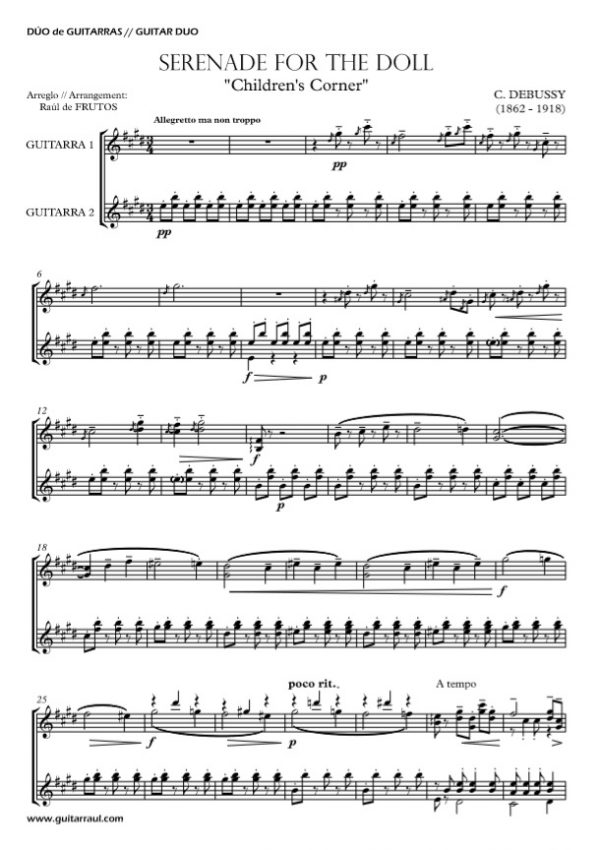 Serenade of the doll (Debussy) - Image 2