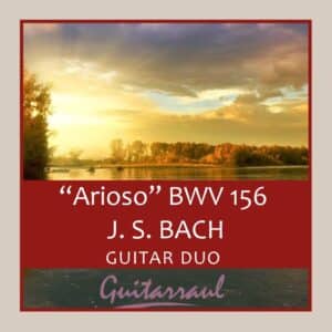 Arioso (Bach) Guitar duo