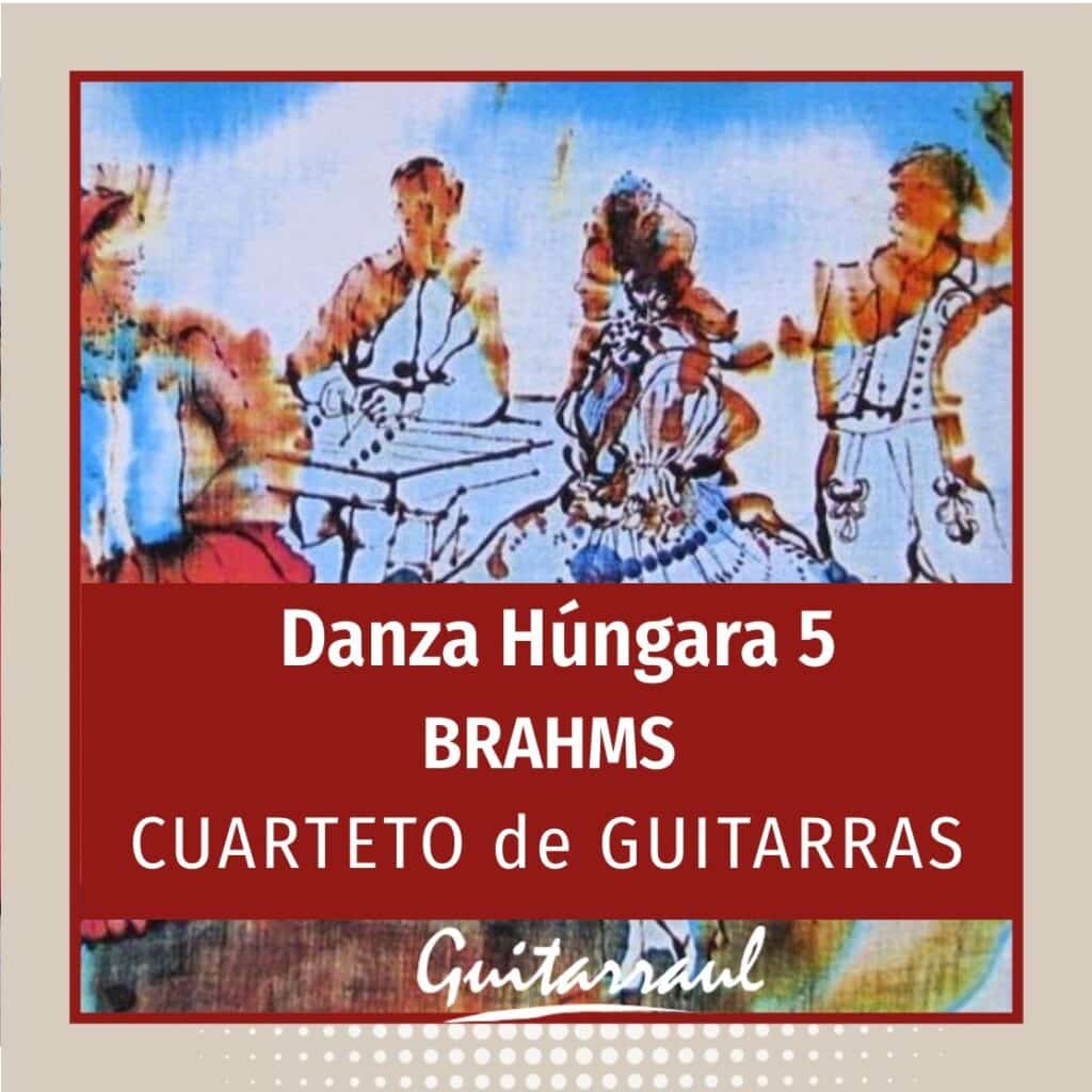 Danza húngara nº 5 BRAHMS Guitarraul