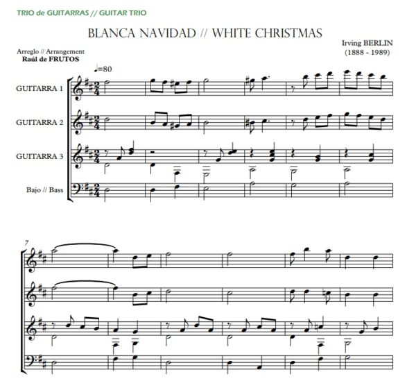 Blanca Navidad (Trío) - Imagen 2