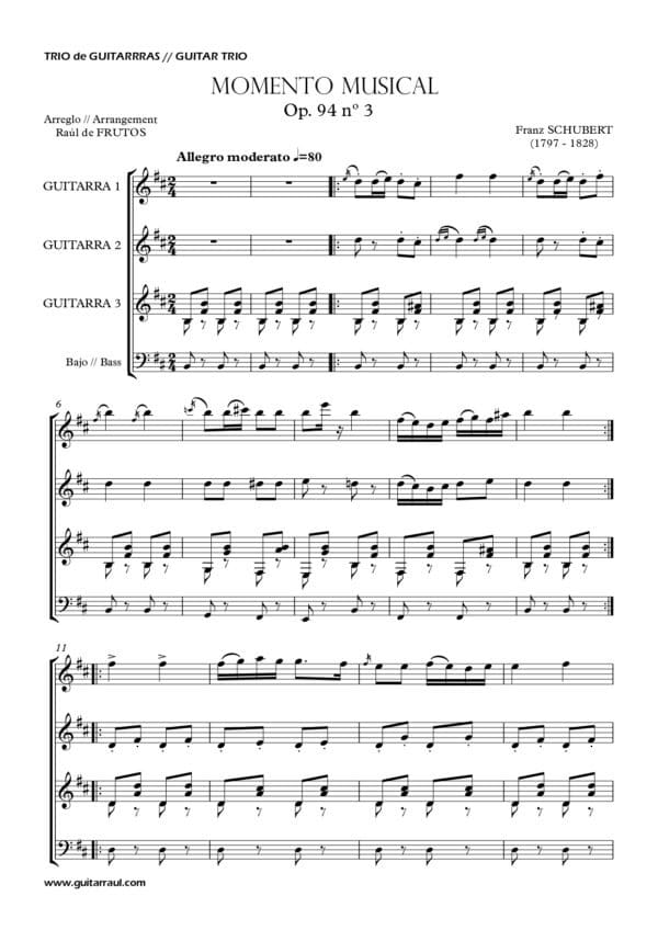 Moment musical 3 - SCHUBERT - Image 2