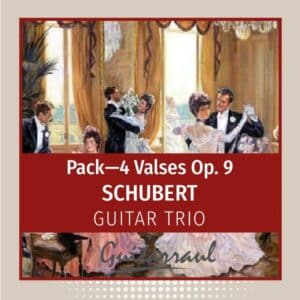 Waltz Op. 9 (Guitar Trio) SCHUBERT