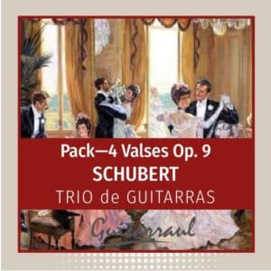 Valses Op. 9 (Trío de guitarras) SCHUBERT