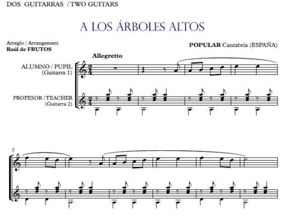 Let's play together - Five Spanish Songs - Image 5