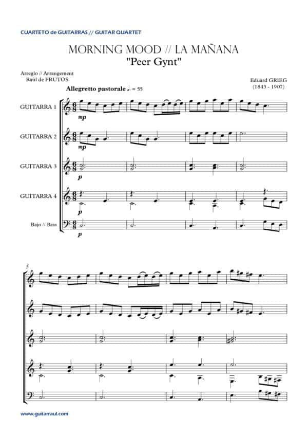 Morning Mood "Peer Gynt" (GRIEG) - Image 2