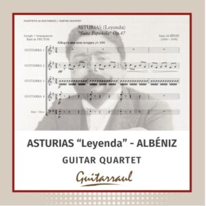 Asturias (Albéniz) - Guitar quartet