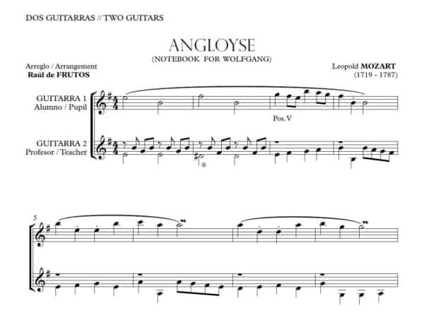 Notebook for Wolfgang - Guitar Duo - Image 4