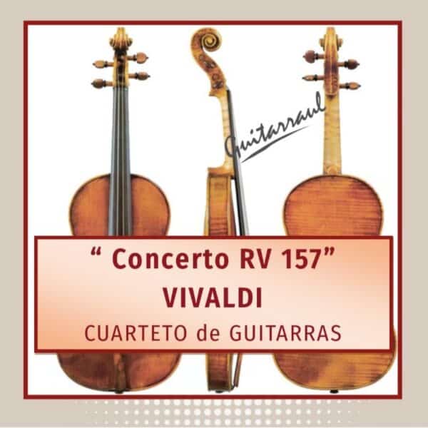 Concerto RV 157 - VIVALDI (4 gts)